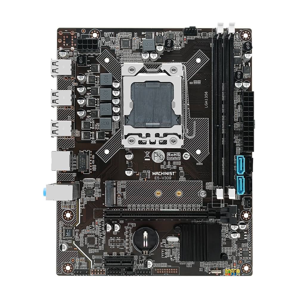 Buy Machinist X79 Lga 1356 Motherboard With Intel Xeon E5 2440 Cpu 8gb 2pcs 4gb Ddr3 Ram Online